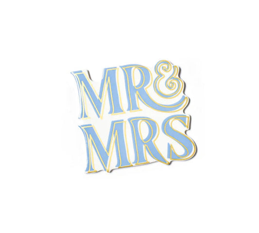 Blue Mrs & Mrs Mini Attachment - Happy Everything